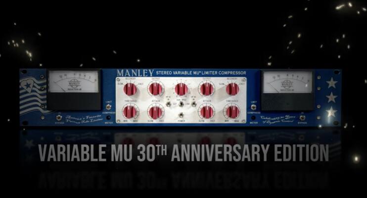 Manley VARIABLE MU "30th Anniversary T-Bar Edition" - Limited to 50 Units - Manley VARIABLE MU "30th Anniversary T-Bar Edition" - Limited to 50 Units 