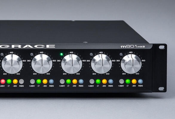 Grace Design m801mk2 Mikrofon Vorverstärker - Grace Design m801mk2 Mikrofon Vorverstärker