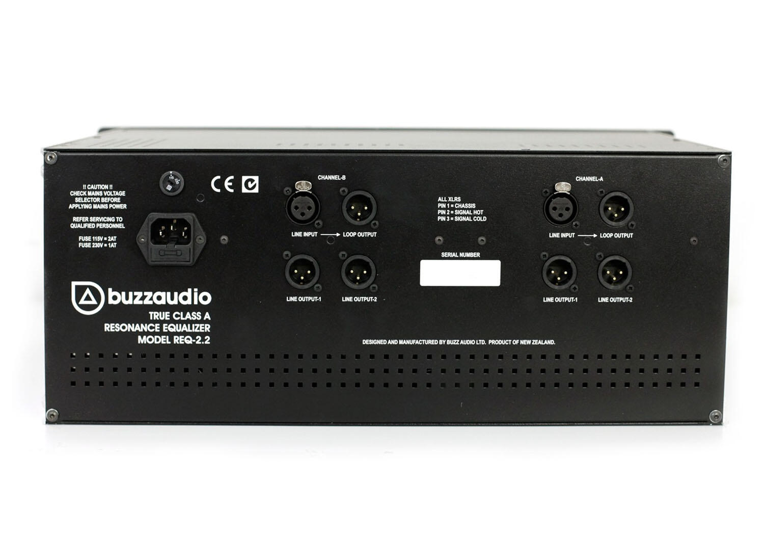 Buzz Audio - REQ 2.2, Optionen (ME/MEA, Transformer, Color)