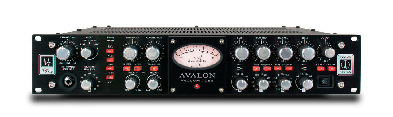 Avalon Vt-737sp/b - Mono Channel Strip