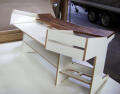 WAVE NATURE - Studiotisch Masters Place Double - weiß beschichtetes MDF, unlackiert