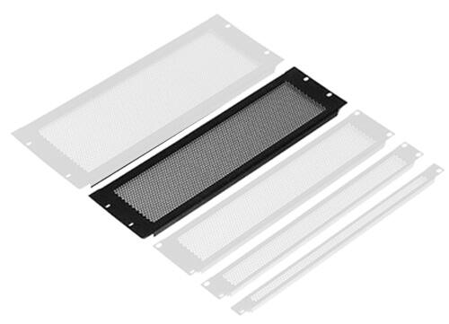 Penn Elcom - Gelochte Rackblende, 2 HE