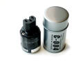 Oyaide C-004 - IEC Kaltgerätekupplung Platin-Palladium