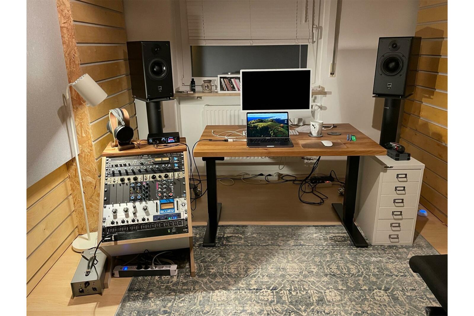 WAVE NATURE - Studiomöbel Siderack (19" Zoll Rack)
