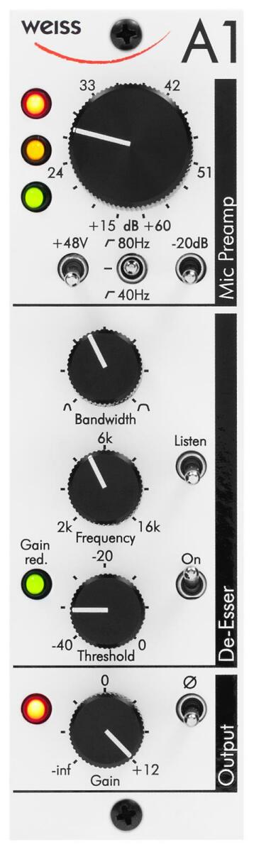Weiss A1 - Line Amplifier und De-Esser