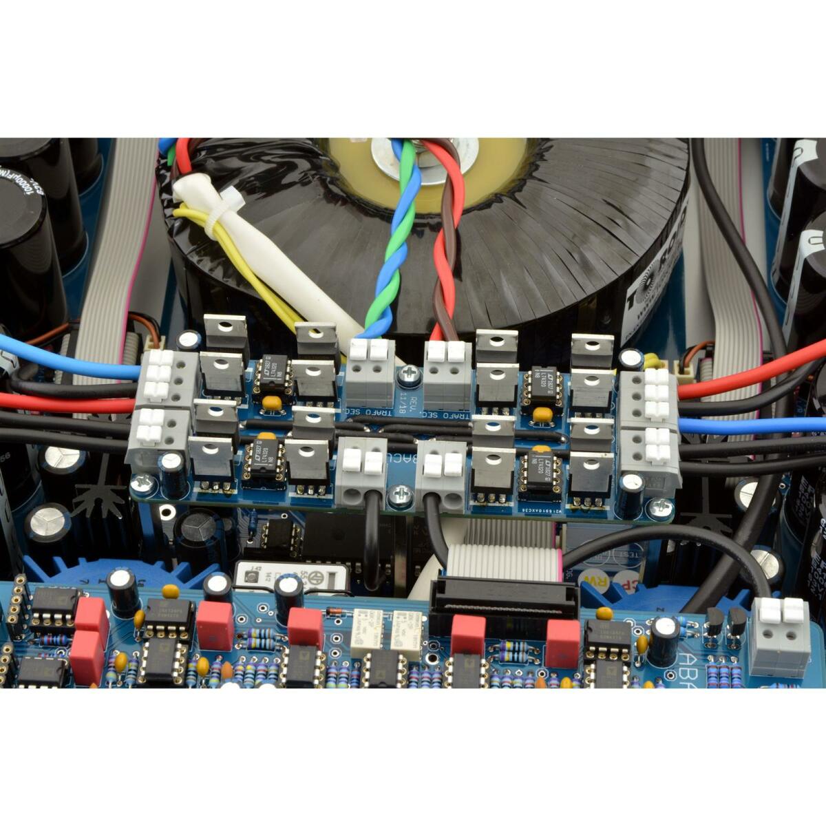 Abacus Ampollo Dolifet, Referenzverstärker Stereo, schwarz