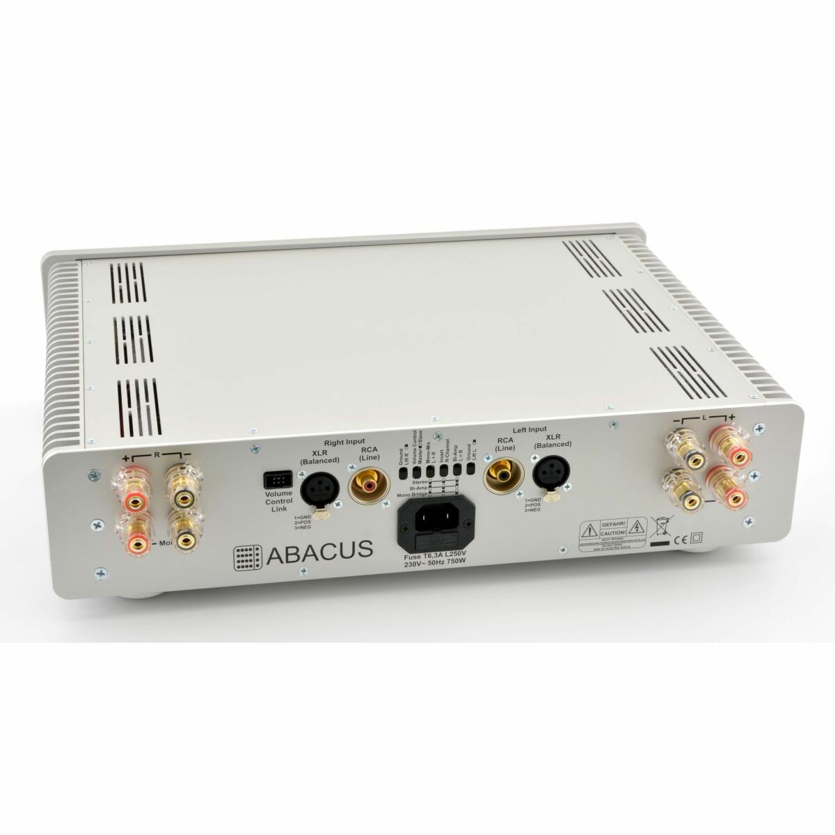 Abacus Ampollo Dolifet, Referenzverstärker Stereo, schwarz