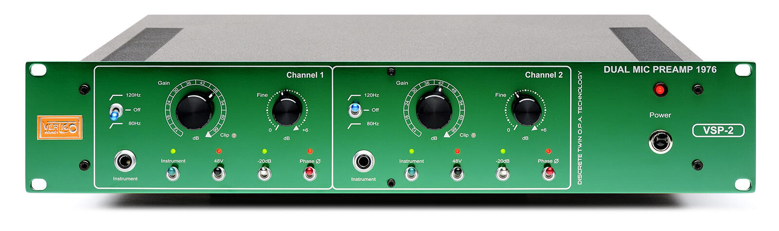 Vertigo Sound VSP-2 Dual Mic Preamp 1976