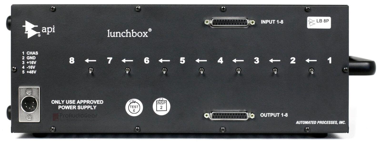 API 500-8B - 8-slot Lunchbox