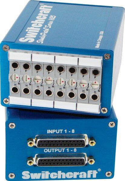 Switchcraft StudioPatch 1625 - 16 Patch Points to DB25 with Programmable Grounds