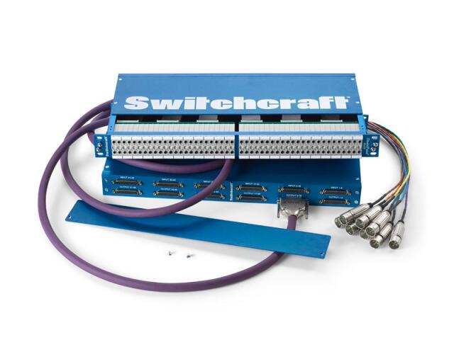 Switchcraft 9625 StudioPatch - 96x TT auf  DB25 - Programmable Grounds