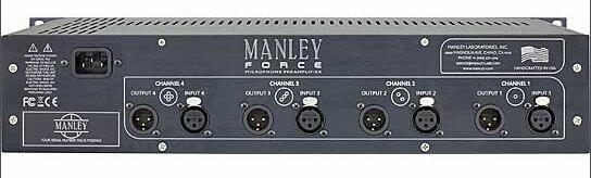 Manley - FORCE (4-Channel Mic Preamp)