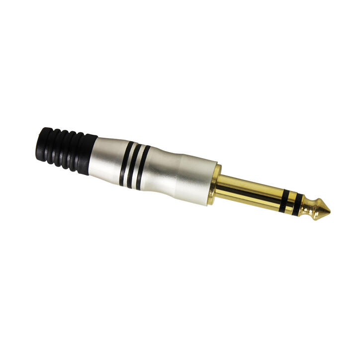 Adam Hall Connectors 7511 - Klinkenstecker 6,3 mm stereo gold