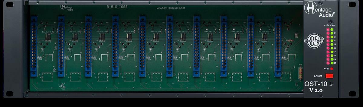 Heritage Audio - OST-10 V.2 - 10-Slot Rack