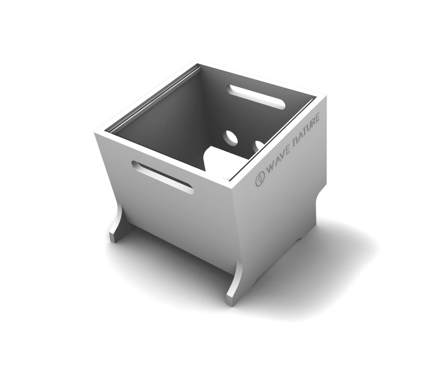 WAVE NATURE - Studiomöbel UnderRack (19" Zoll Rack)