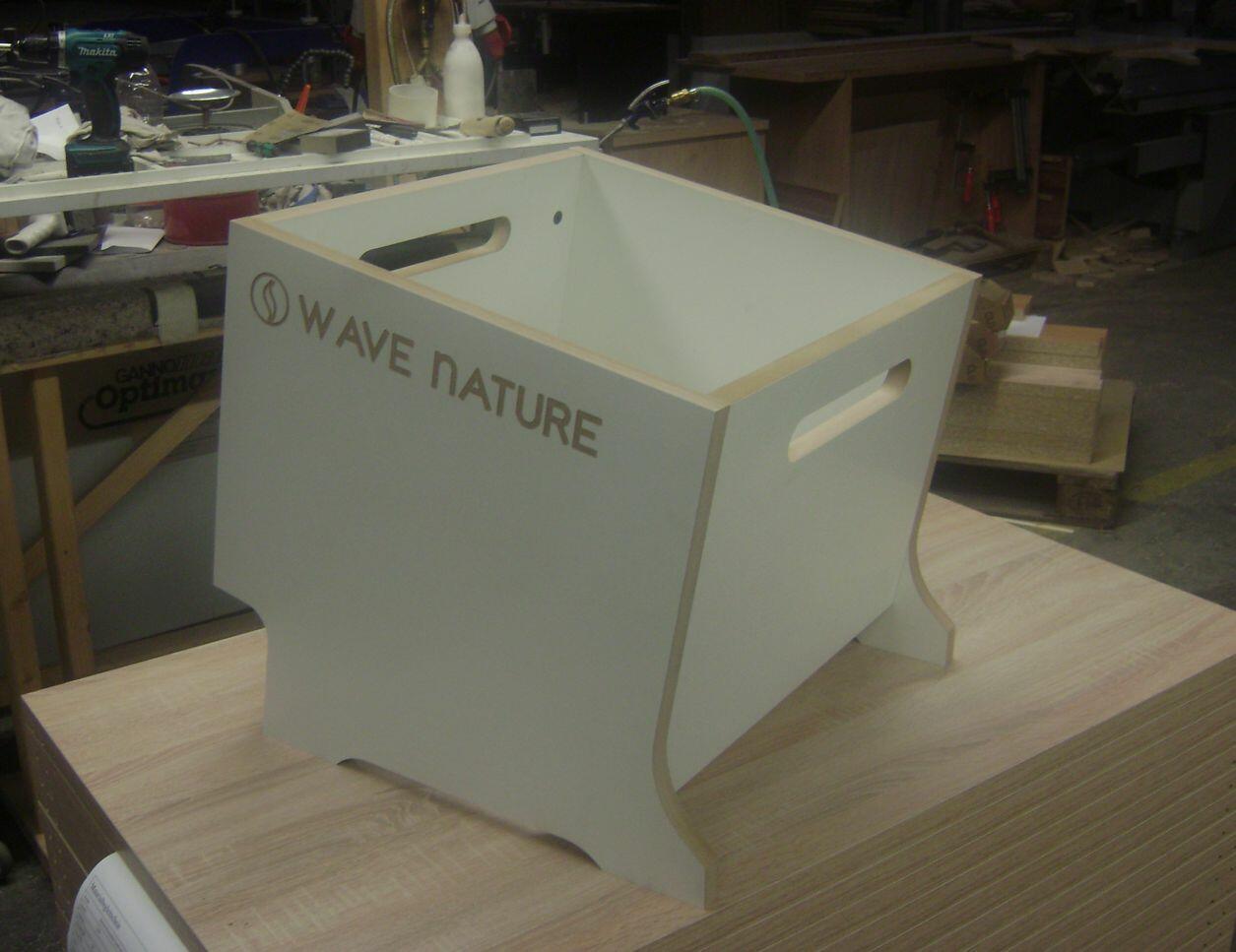 WAVE NATURE - Studiomöbel UnderRack (19" Zoll Rack)
