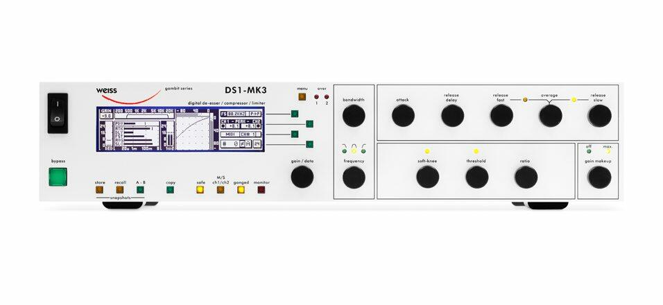 Weiss DS1-MK3 - Deesser / Compressor / Limiter 96KHz