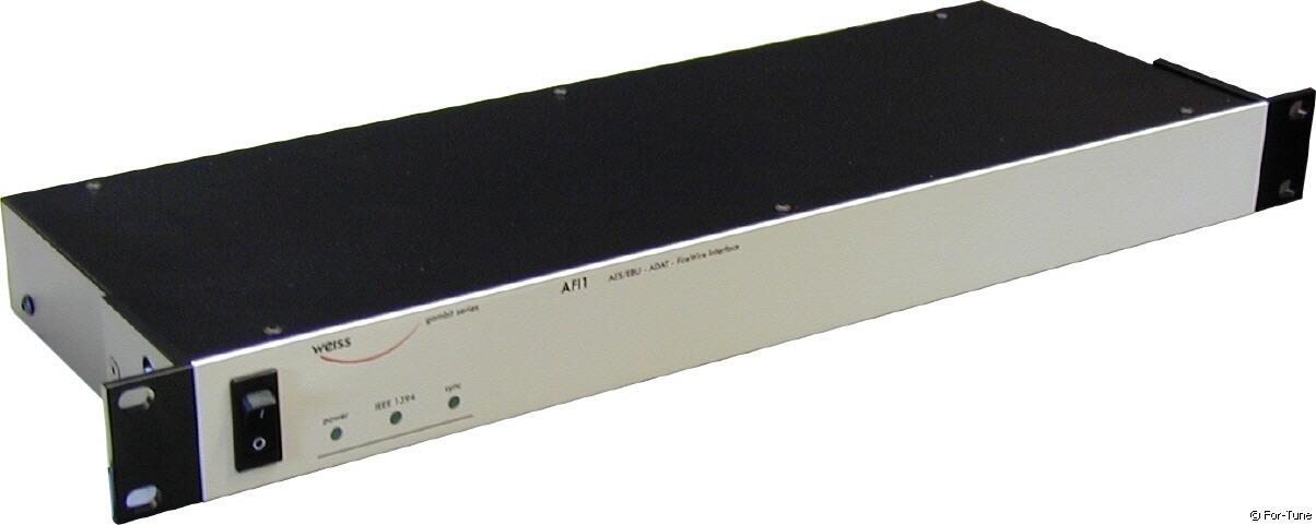 Weiss AFI1 - 24Ch Firewire AES/EBU / ADAT-Interface