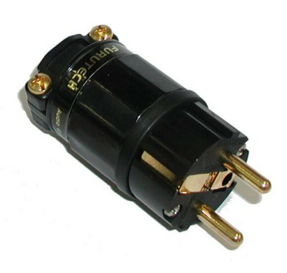 Furutech FI-E11-N1 (G), Schutzkontakt-Stecker vergoldet