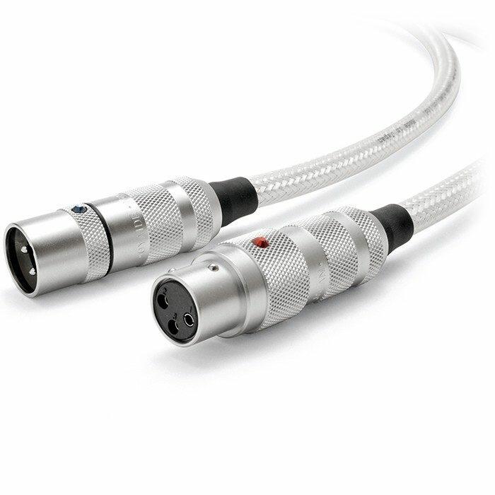 Oyaide AR-910 - Reinsilber Analog-Kabel XLR, Paar, verschiedene Längen