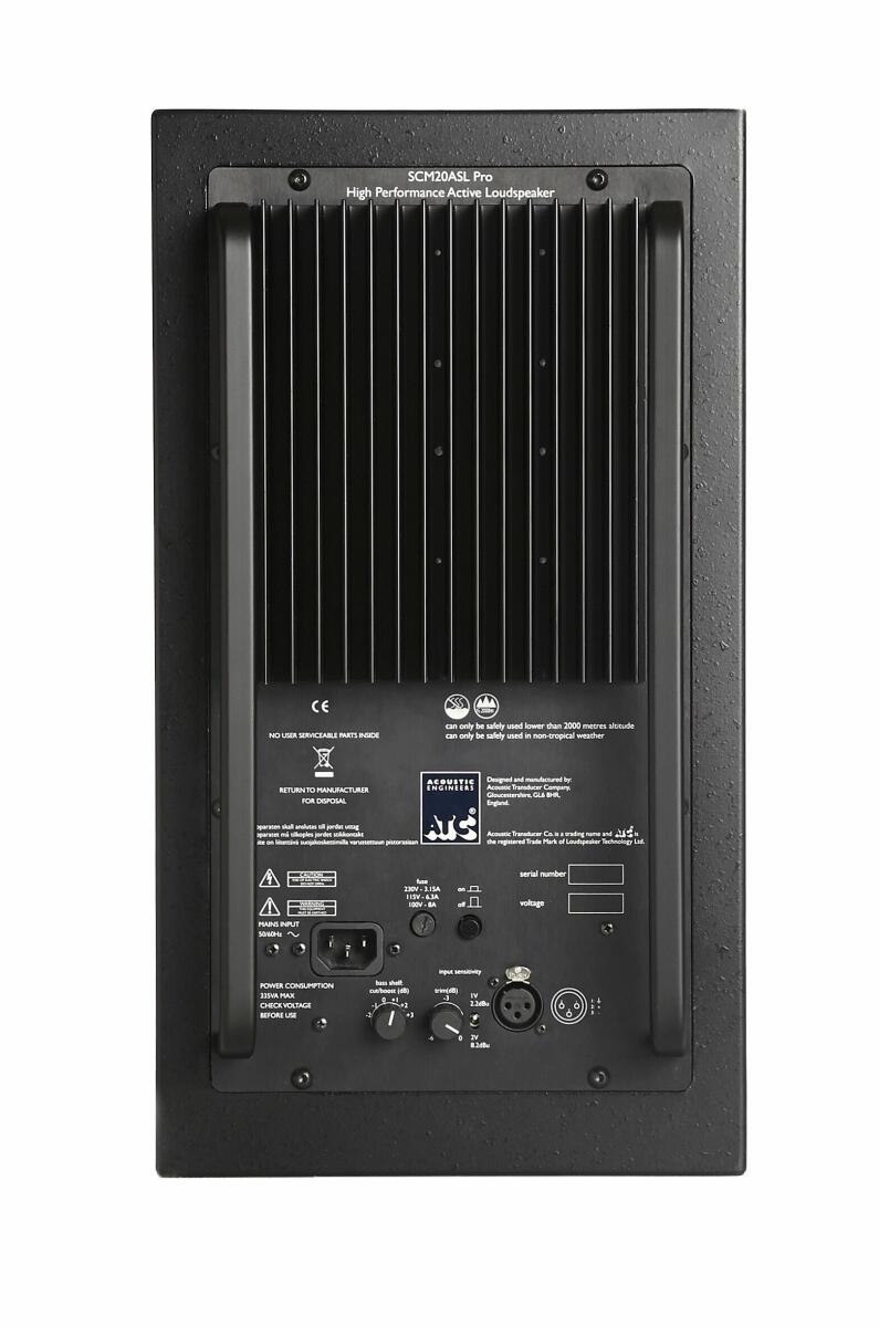 ATC SCM20A Pro MKII - Aktiver 2-Wege Lautsprecher Paarpreis