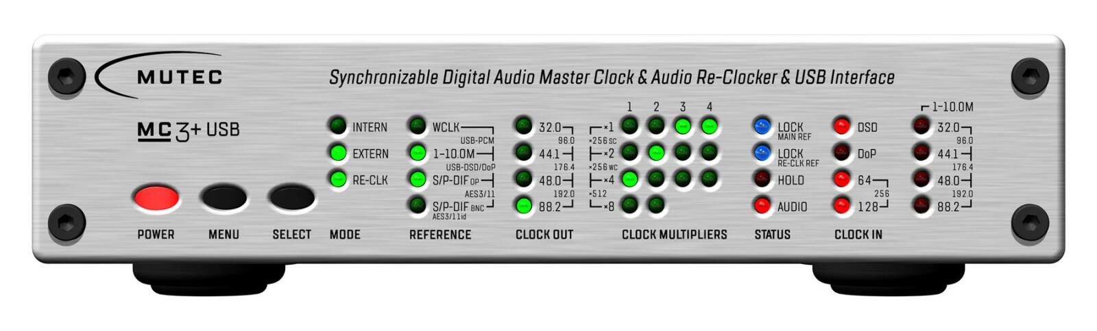 Mutec - MC-3+ Smart Clock USB
