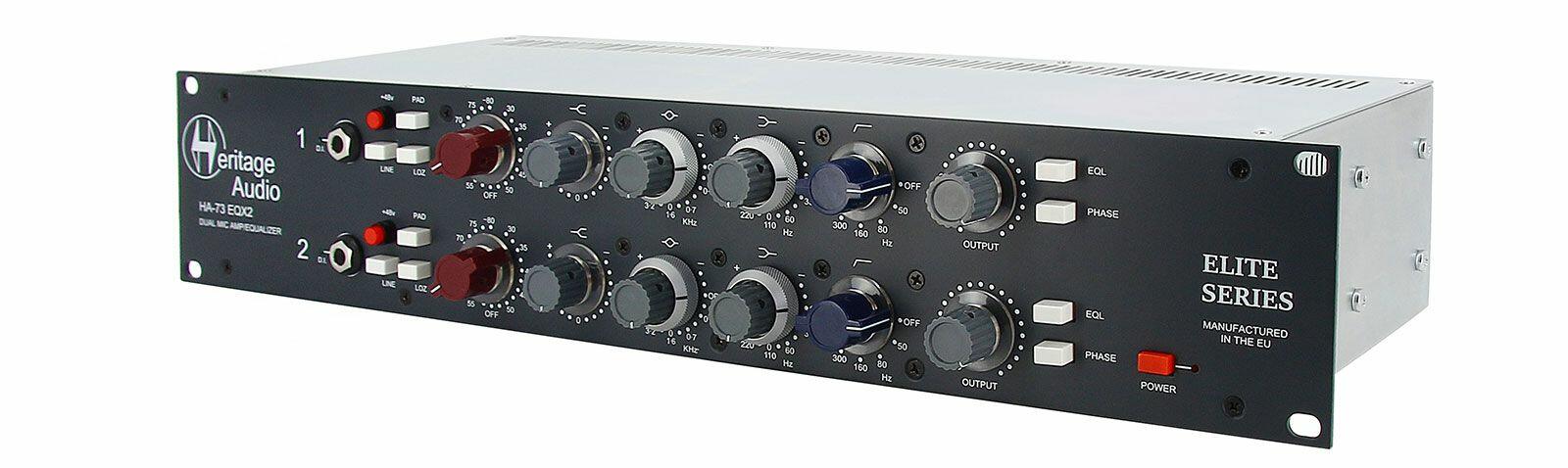 Heritage Audio - HA73-EQX2 ELITE Stereo-Preamp und EQ