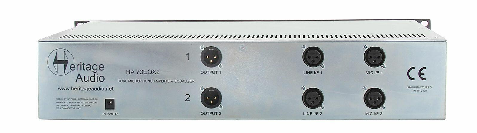 Heritage Audio - HA73-EQX2 ELITE Stereo-Preamp und EQ