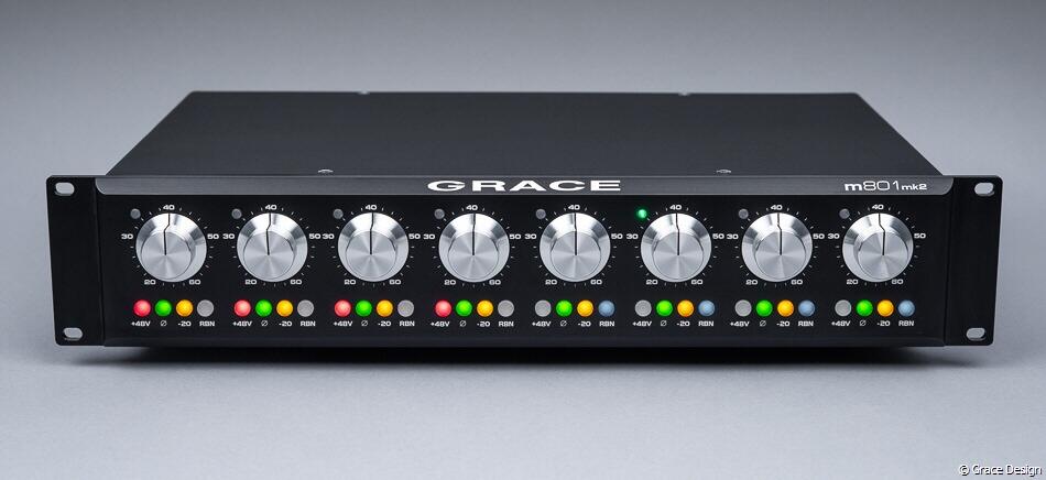 Grace Design m801 MKII - achtkanaliger Mikrofonpreamp