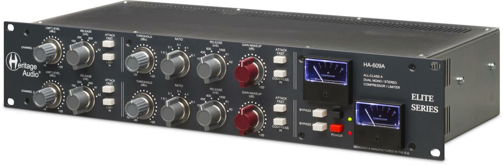 Heritage Audio - HA-609A ELITE Dual Mono Kompressor