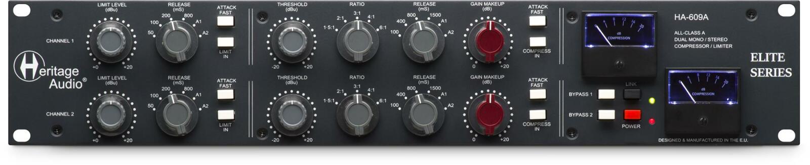 Heritage Audio - HA-609A ELITE Dual Mono Kompressor