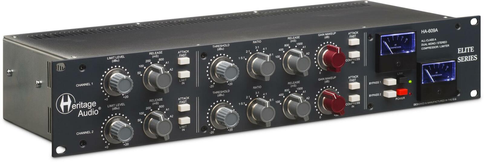 Heritage Audio - HA-609A ELITE Dual Mono Kompressor