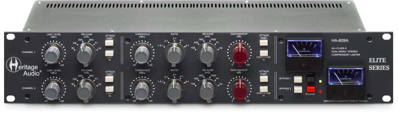 Heritage Audio - HA-609A ELITE Dual Mono Kompressor