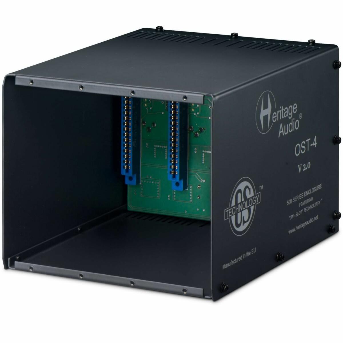 Heritage Audio - OST-4 V2.0 - 4-Slot 500 Rack