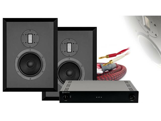 Produktset: Sky Audio Verdade II, Abacus 60/120D, Dynavox Lautsprecherkabel