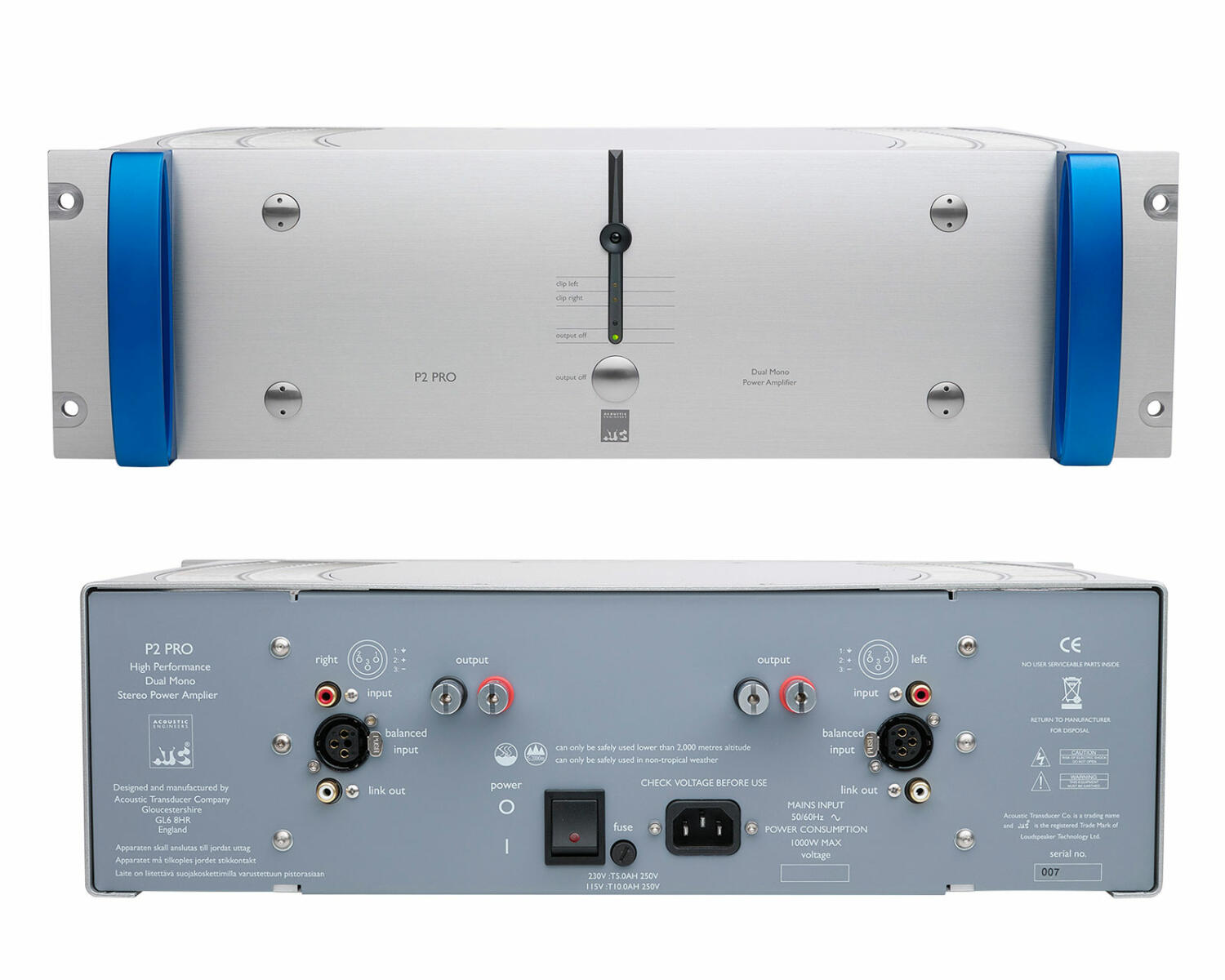 ATC P2 Pro - Dual-Mono Verstärker