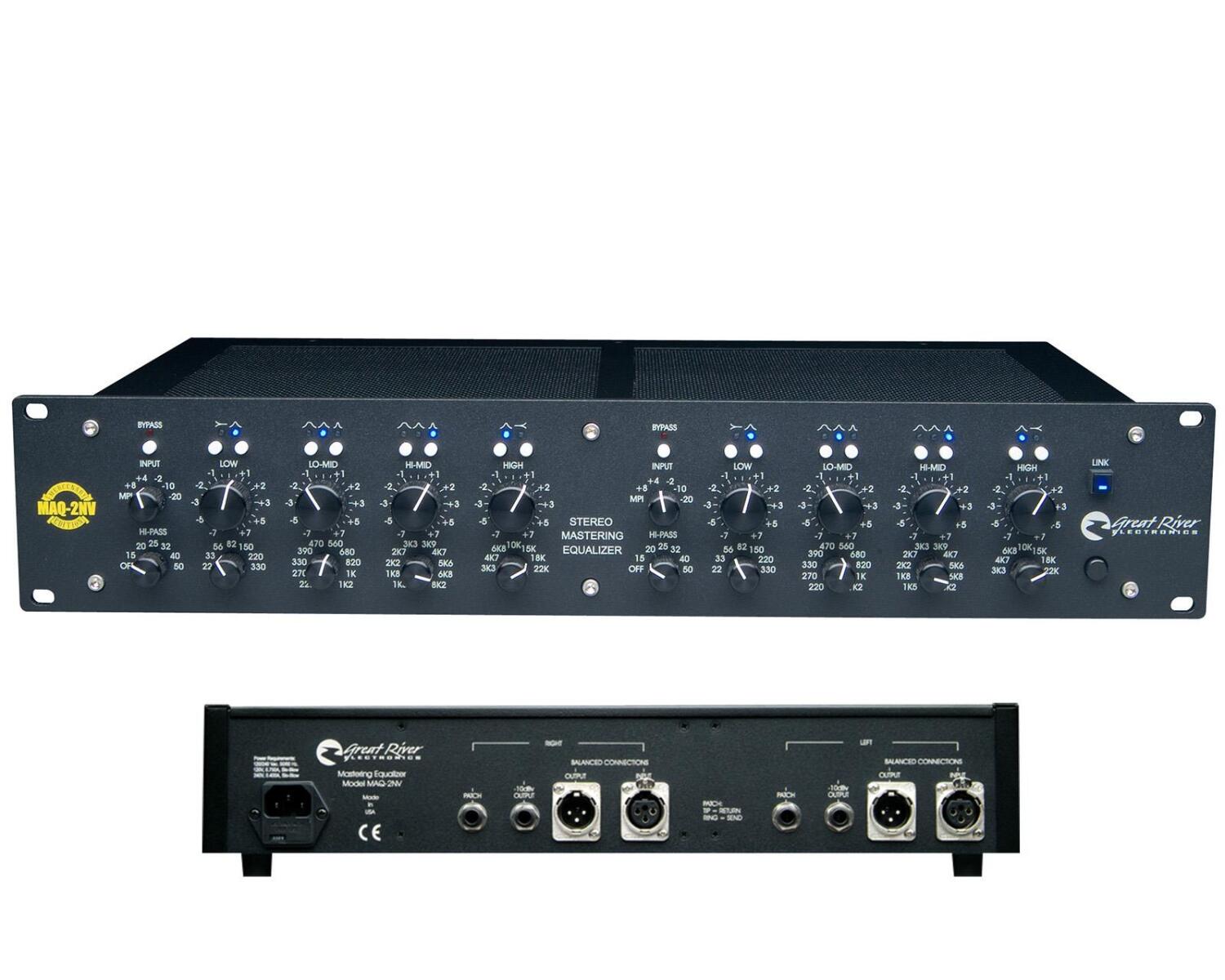 Great River - MAQ-2NV - Mastering-Grade Equalizer - Discontinued