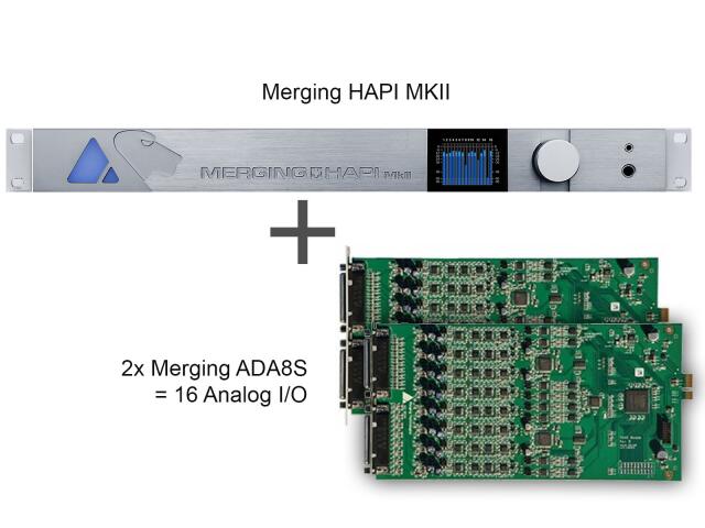 Produktset: Merging Technologies - HAPI mit 2x ADA8s-Karte