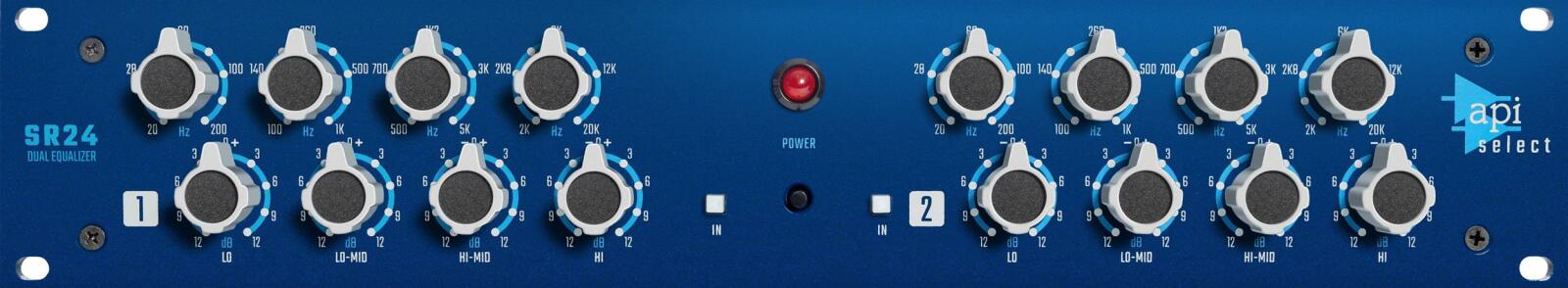 API SR24 - 2-Kanal 4-Band-Equalizer