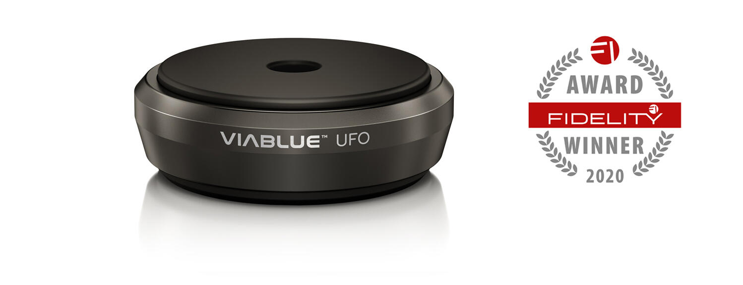 Viablue - UFO XL Absorber, 4 Stück, schwarz