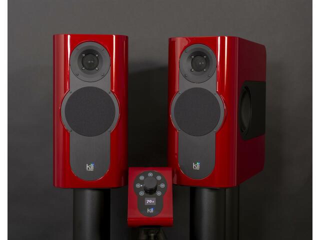 Kii Audio - Kii THREE System Premiumfarbe: Tempranillo Red Hochglanz Metallic