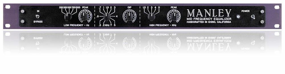 Manley - MID FREQUENCY EQ (Mono Tube EQ)