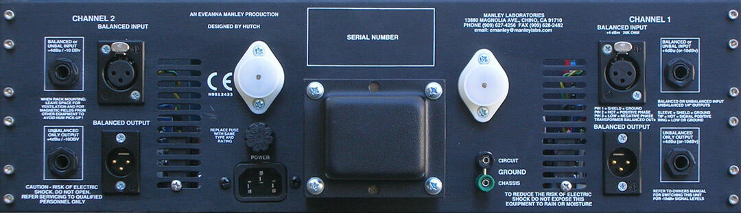 Manley - Massive Passive, Mastering Version