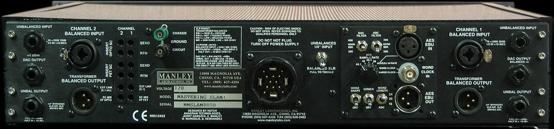 Manley - SLAM! Mastering Version