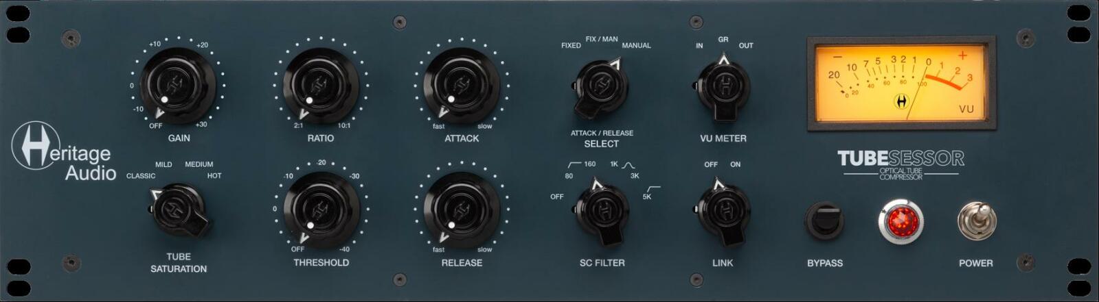 Heritage Audio - TUBESESSOR - Optical Tube Compressor
