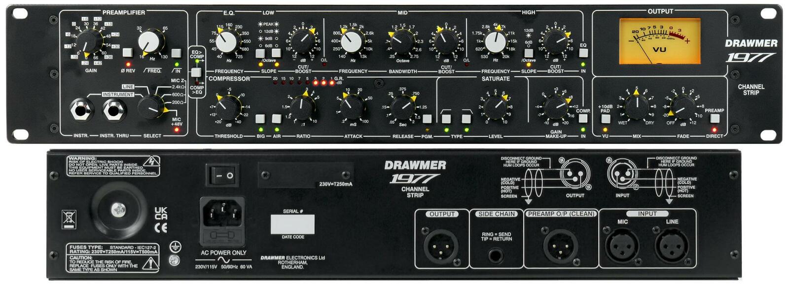 Drawmer 1977 - Channel Strip