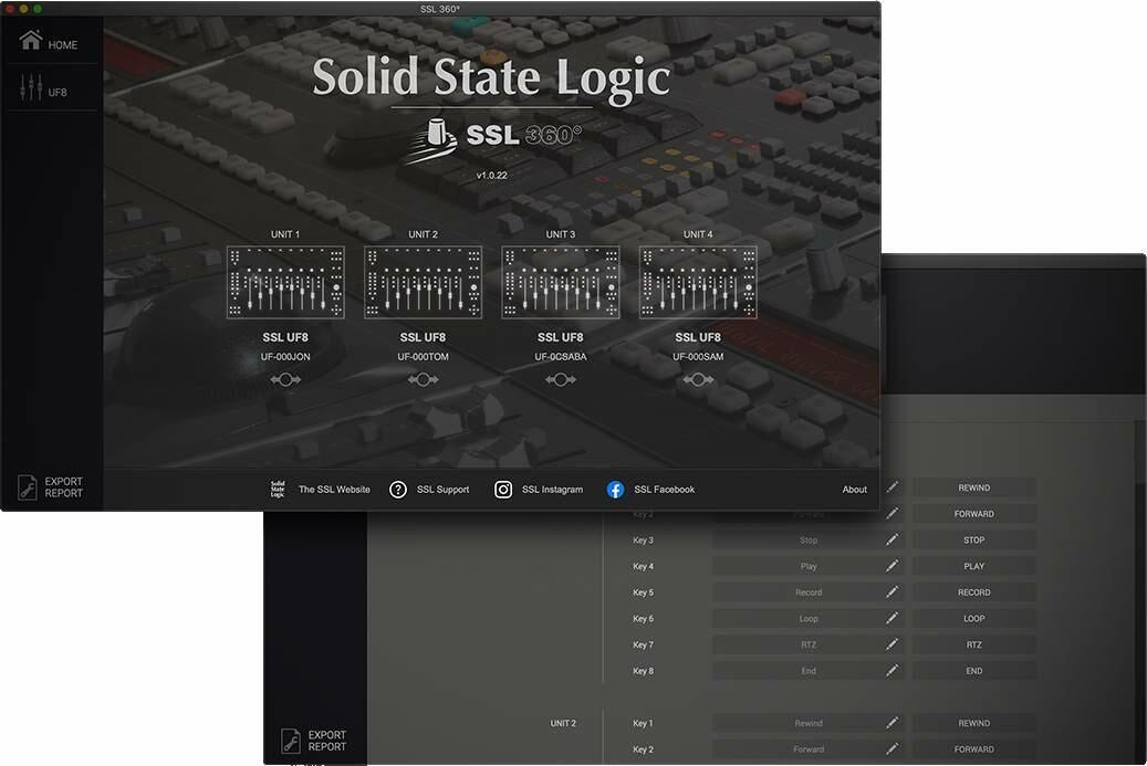 SSL UF8 - 8-Kanal DAW-Controller