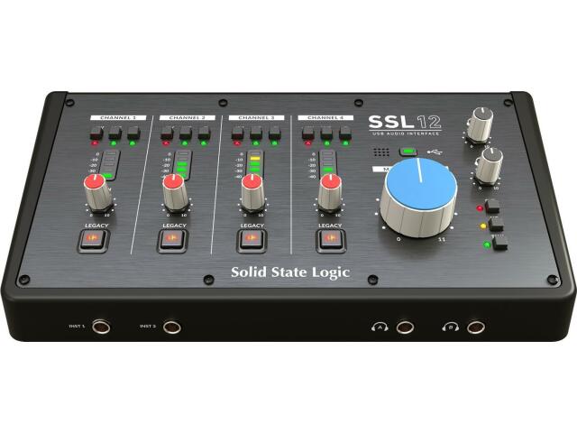 SSL 12 - 12 In/8 Out USB-C Audio-Interface