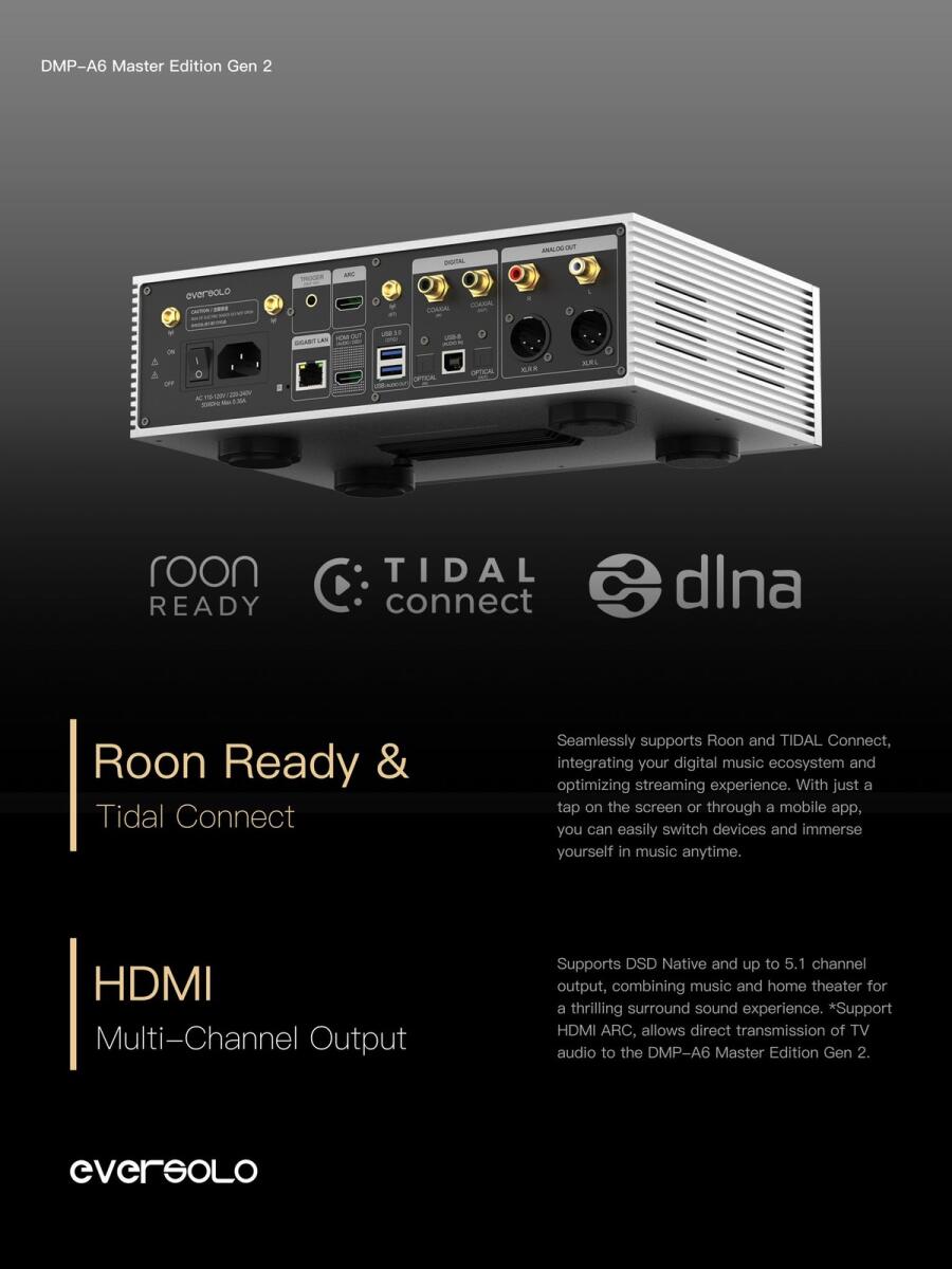 Eversolo DMP-A6 - Master Edition Gen 2