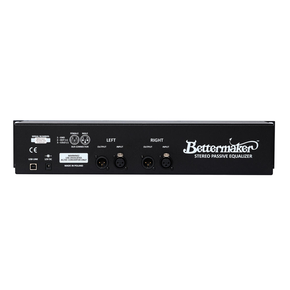 Bettermaker VSPE - Vacuum Stereo Passive Equalizer